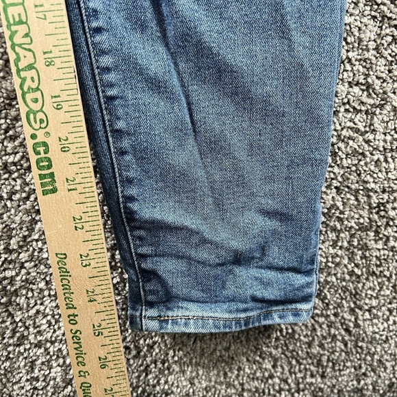 Levis Silver Tab Mom Jeans Womens 30‎ (Fits 28x25) High Rise Stretch Baggy Denim - Picture 8 of 16